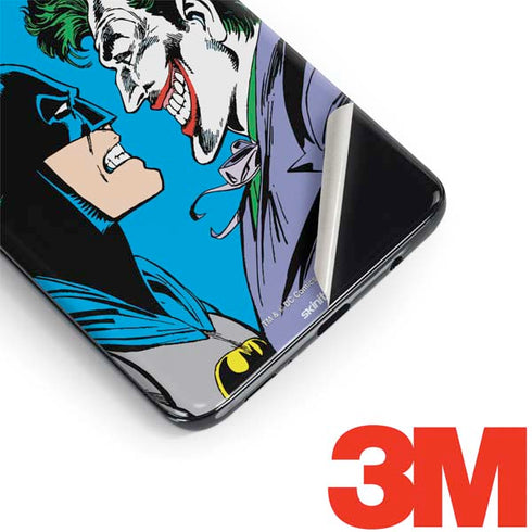 DC Comics The Joker vs Batman Vintage art Galaxy S9 Skin